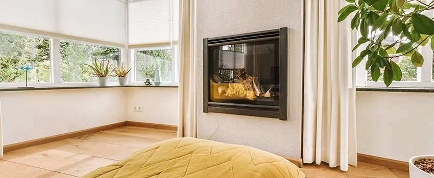 Residential Fireplace Ceramic Glass Installation in Santa Fe, NM