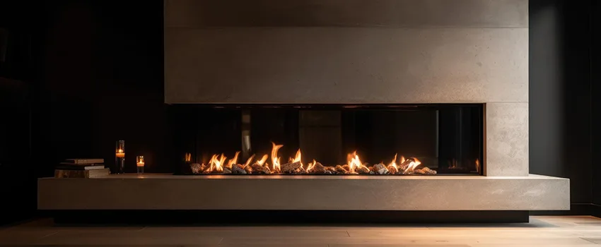 Gas Fireplace Ember Bed Design Services in Santa Fe, New Mexico