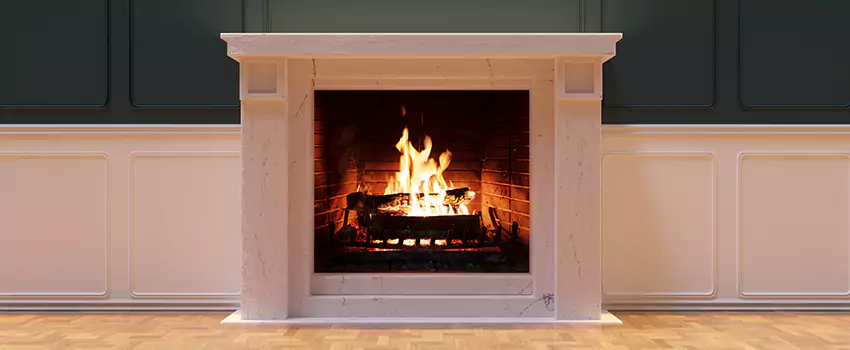 Open Flame Wood-Burning Fireplace Installation Services in Santa Fe, New Mexico