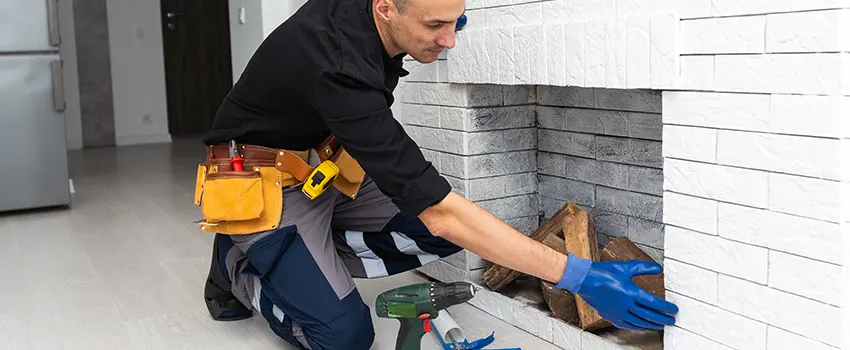 Fireplace Damaged Damper Frame Repair Services in Santa Fe, New Mexico