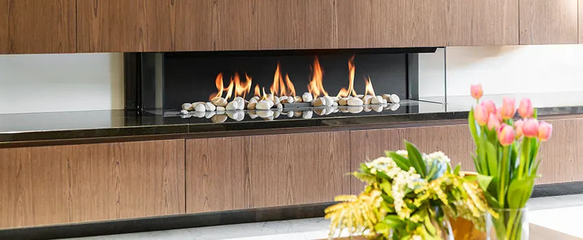 Double-height Fireplace Design Refurbishment in Santa Fe, New Mexico